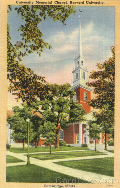 University Memorial Chapel, Harvard University Cambridge Massachusetts