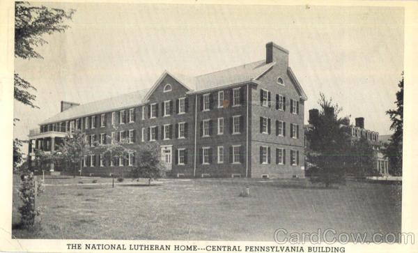 The National Lutheran Home, Central Pennsylvania Building Washington District of Columbia