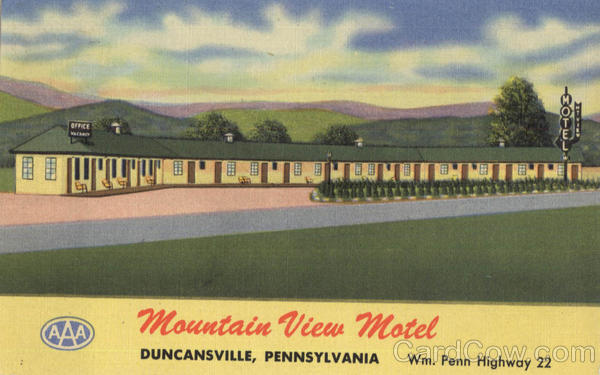 Mountain View Motel Duncansville Pennsylvania