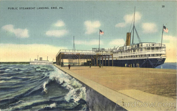 Public Steamboat Landing Erie Pennsylvania