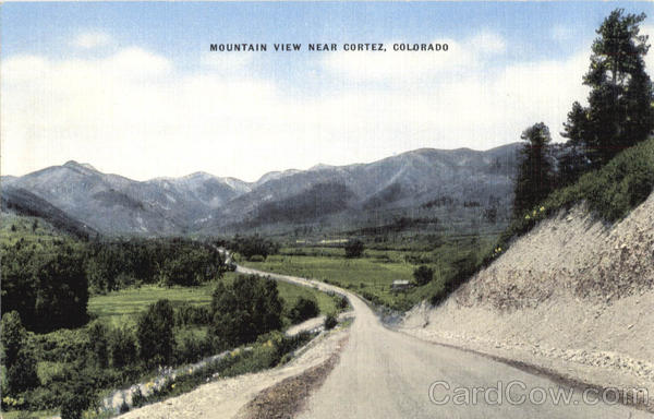 Mountain View Near Cortez Scenic Colorado