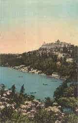 The Cliff House Lake Minnewaska, NY Postcard Postcard