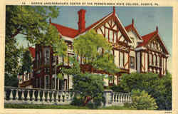 Dubois Undergraduate Center Of The Pennsylvania State College Postcard Postcard