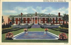 Spindletop Stock Farm Postcard
