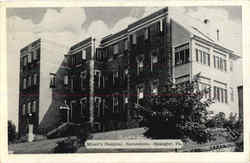 Miner's Hospital Barnesboro - Spangler Postcard