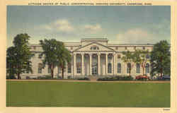 Littauer Center Of Public Administration, Harvard University Postcard
