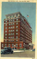 New Bedford Hotel Massachusetts Postcard Postcard