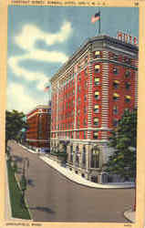 Kimball Hotel And Y. M. C. A, Chestnut Street Springfield, MA Postcard Postcard