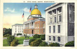 State House Postcard