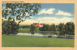 Raceland Framingham, MA Postcard Postcard