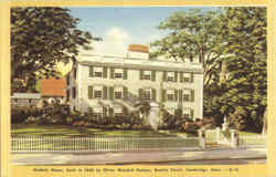 Nichols House, Brattle Street Postcard