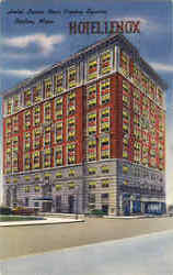 Hotel Lenox, Copley Square Boston, MA Postcard Postcard