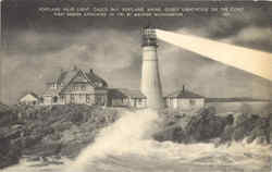 Portland Head Light, Casco Bay Maine Postcard Postcard