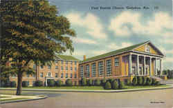 First Baptist Church Gadsden, AL Postcard Postcard