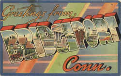 Greetings From Bridgeport Postcard