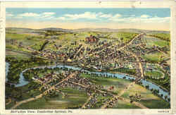 Bird's Eye View Postcard