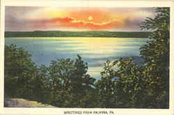 Greetings From Palmyra Pennsylvania Postcard Postcard