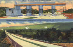 America's Dream Highway Entrance Turnpike, PA Postcard Postcard