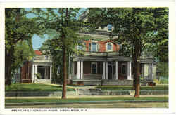 American Legion Club House Postcard
