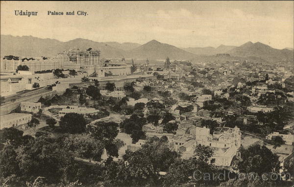 Palace and City Udaipur India