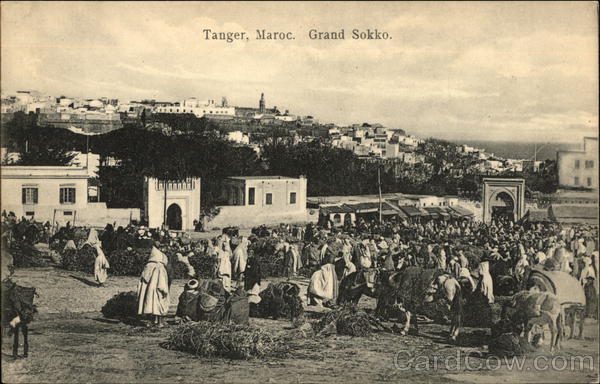 Grand Sokko, Tangier Morocco Africa