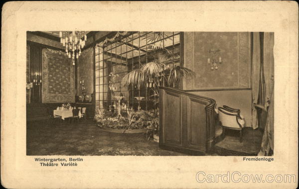 Wintergarten Berlin Germany