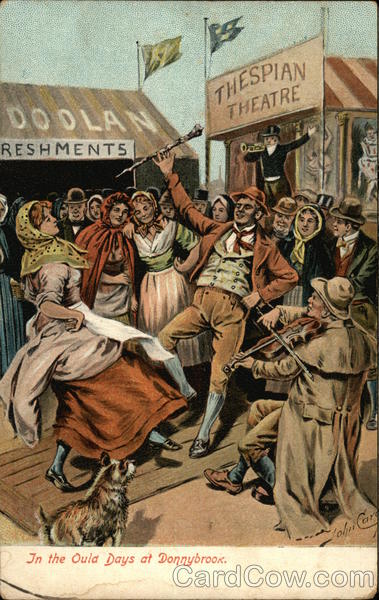 In the Ould Days at Donnybrook Ireland