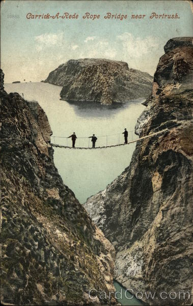 Carrick-a-Rede Rope Bridge Portrush Northern Ireland