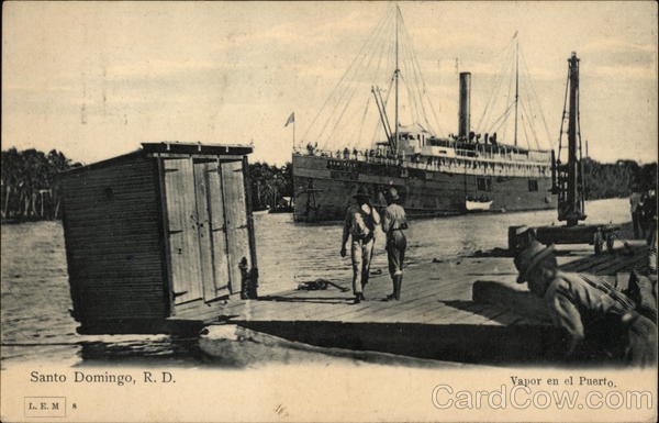 Vapor en el Puerto Santo Domingo Dominican Republic