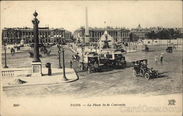 La Place de la Concorde Paris France