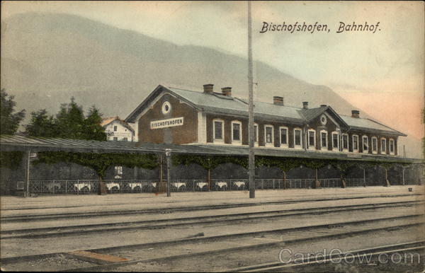 Train Station Bischofshofen Austria