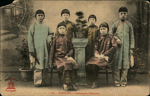 Chinese Singers - Chanteuses Chinoises Cholon Vietnam