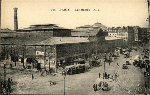 Les Halles A. L. Paris France