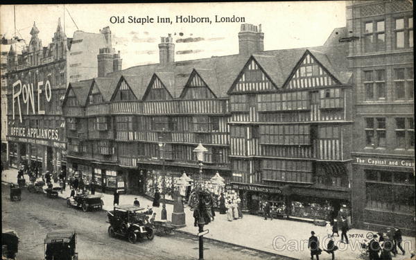 Old Staple Inn, Holburn London England