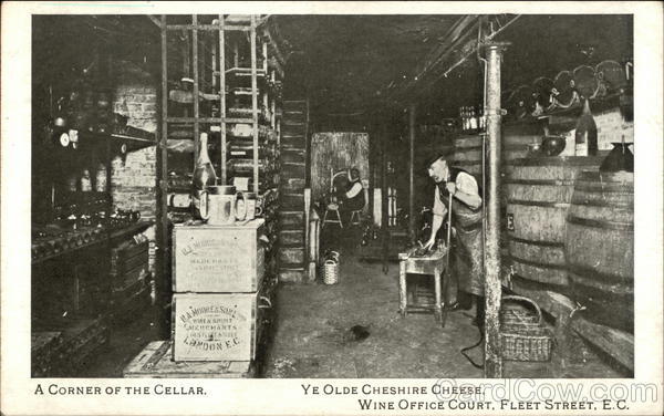 Ye Olde Cheshire Cheese - Cellar London England