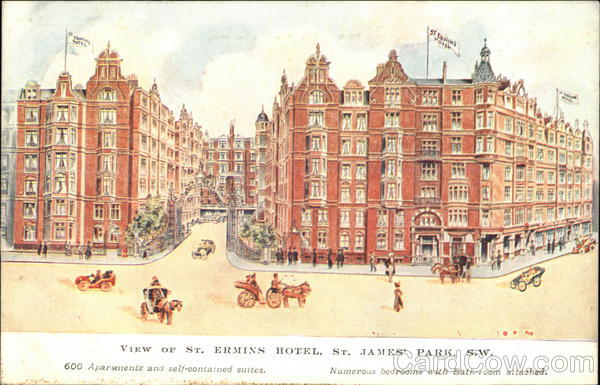 St. Ermin's Hotel, St. James' Park London England