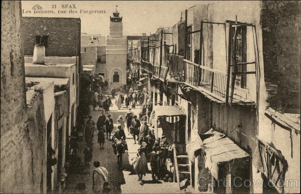 Rue des Forgerons Sfax Tunisia Africa