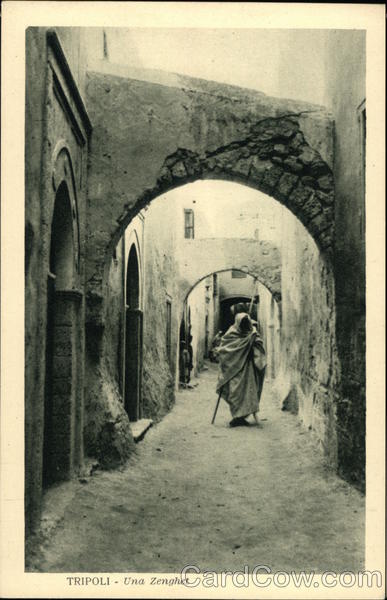 Una Zenghet Tripoli Libya Africa