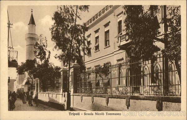 Scuola Nicolo Tommaseo Tripoli Libya Africa