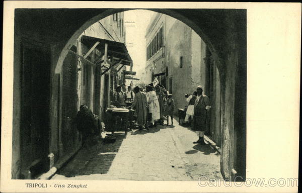 Una zenghet Tripoli Libya Africa