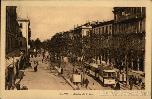Avenue de France Tunis Tunisia Africa