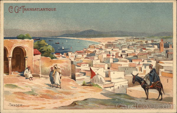 View of the City Tanger Morocco Africa