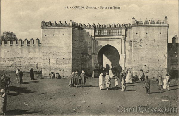 Porte des Tetes Oudja Morocco Africa