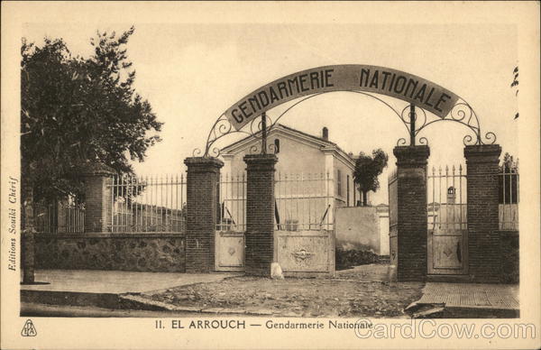 Gendarrnerie Nationale El Arrouch Algeria Africa
