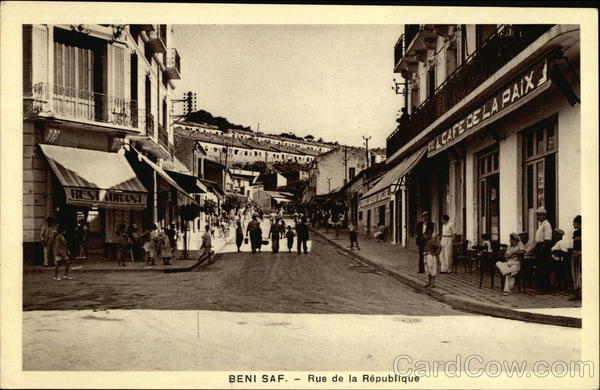 Rue de la Republique Beni Saf Algeria Africa