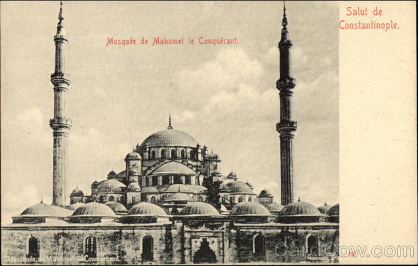 Mosque of Mohamed the Conqueror Istanbul Turkey Greece, Turkey, Balkan States
