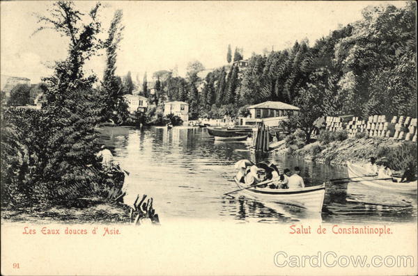 Les Eaux Douces d'Asie. Salut de Constantinople Turkey