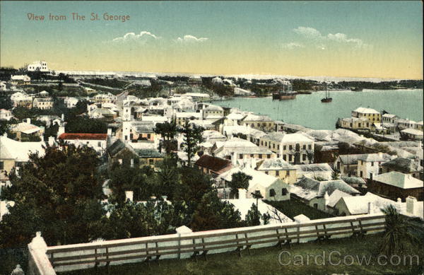 View from the St. George Bermuda