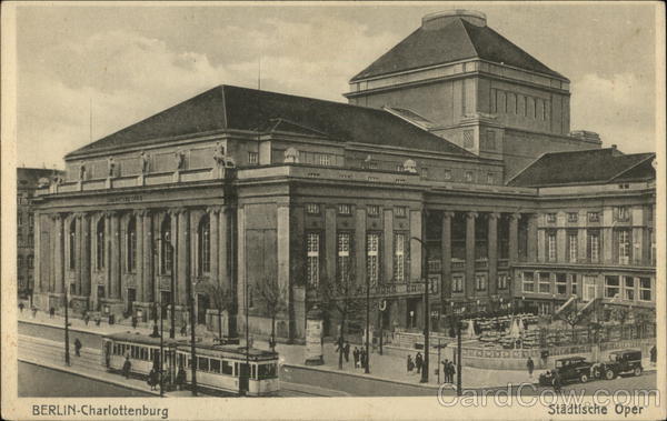 Stadische Oper Berlin Germany