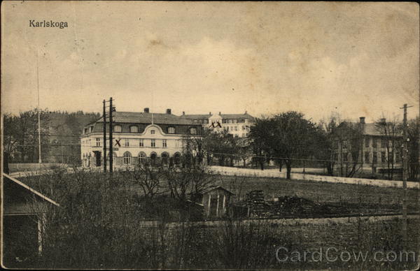 Buildings In Kariskoga Sweden